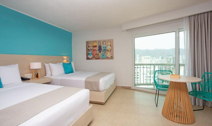 Confort doble vista parcial al mar Hotel Amares Acapulco Confort doble vista parcial al mar Hotel Amares Acapulco